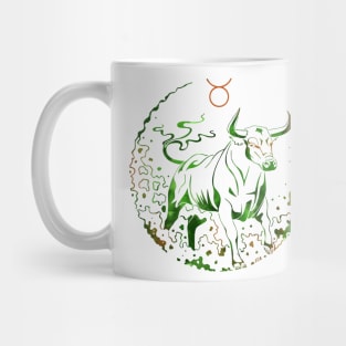 Taurus Line art Mug